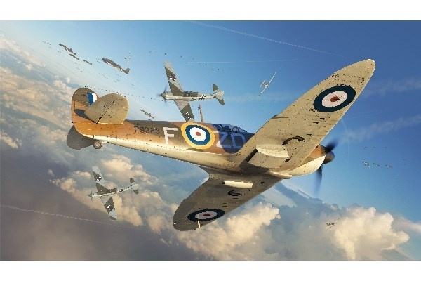 Airfix 1:48 Supermarine Spitfire Mk.1 a in the group Sport, leisure & Hobby / Hobby / Plastic models / Airplanes/Helicopters at TP E-commerce Nordic AB (A06967)