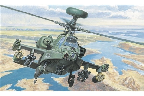 Italeri 1:72 AH-64 D APACHE LONGBOW in the group Sport, leisure & Hobby / Hobby / Plastic models / Airplanes/Helicopters at TP E-commerce Nordic AB (A07051)