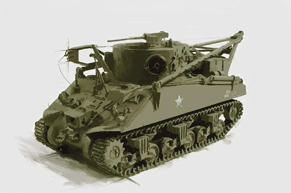 Italeri 1:35 M32 RECOVERY VEHICLE in the group Sport, leisure & Hobby / Hobby / Plastic models / Military vehicles (land) at TP E-commerce Nordic AB (A07163)