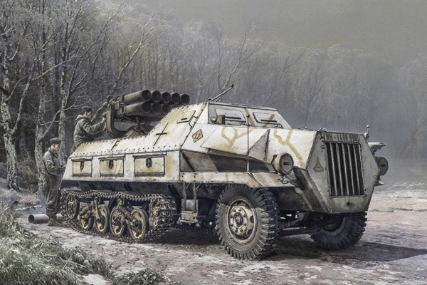 Italeri 1:35 15 cm. PANZERWERFER 42 in the group Sport, leisure & Hobby / Hobby / Plastic models / Military vehicles (land) at TP E-commerce Nordic AB (A07166)