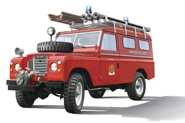 Italeri 1:24 Land Rover Fire Truck in the group Sport, leisure & Hobby / Hobby / Plastic models / Cars at TP E-commerce Nordic AB (A07232)