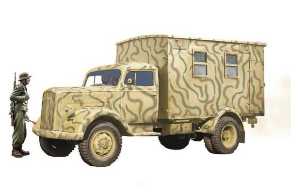 Italeri 1:35 Opel Blitz Radio Truck Sd.Kfz. 305/22 in the group Sport, leisure & Hobby / Hobby / Plastic models / Military vehicles (land) at TP E-commerce Nordic AB (A07293)