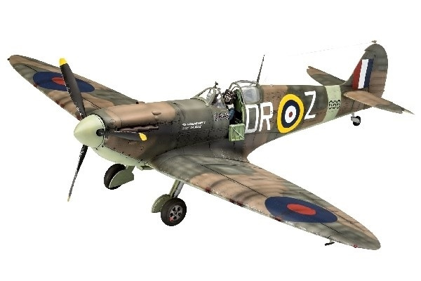 Revell Spitfire Mk,II\'Aces High\'Iron Ma in the group Sport, leisure & Hobby / Hobby / Plastic models / Start kits / Gift sets at TP E-commerce Nordic AB (A07817)