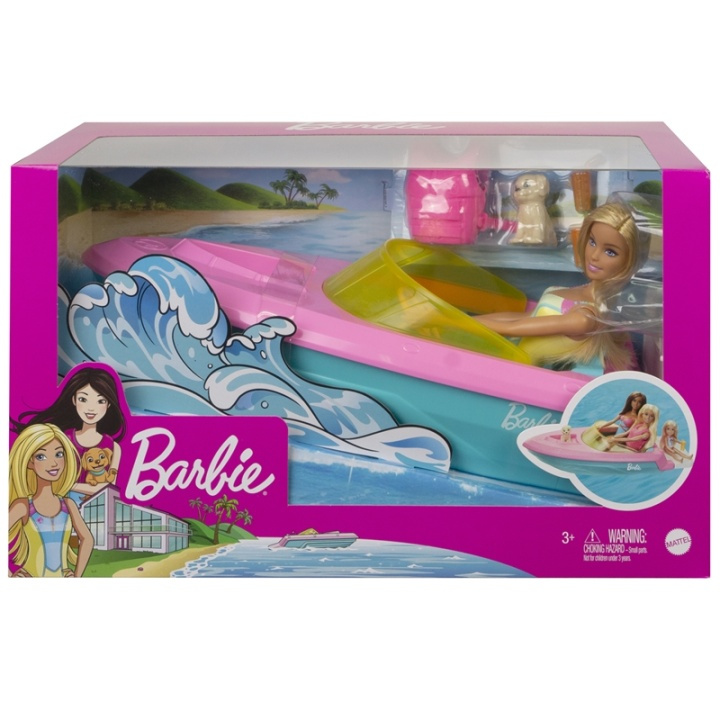 Barbie Doll and Boat in the group TOYS, KIDS & BABY PRODUCTS / Toys / Docks & Accessories at TP E-commerce Nordic AB (A08333)