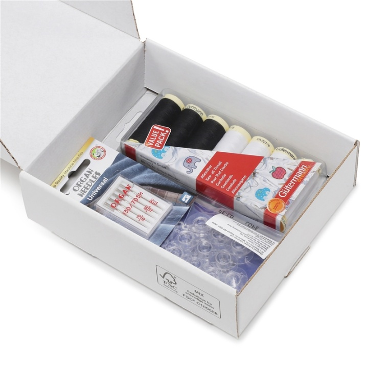 Brother Starter sewing kit in the group HOME, HOUSEHOLD & GARDEN / Household appliances / Sewing machine & Accessories / Sewing machine accessories at TP E-commerce Nordic AB (A08360)