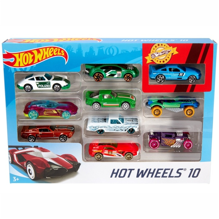 Hot Wheels 10-Pack in the group TOYS, KIDS & BABY PRODUCTS / Toys / Toy cars at TP E-commerce Nordic AB (A08485)