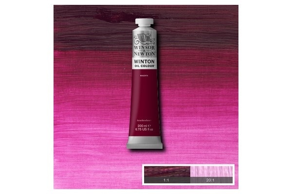 WINTON OIL COL 200 ml Magenta (28) 380 in the group Sport, leisure & Hobby / Hobby / Paint & Draw / Artist Colors / Oil paint at TP E-commerce Nordic AB (A09029)