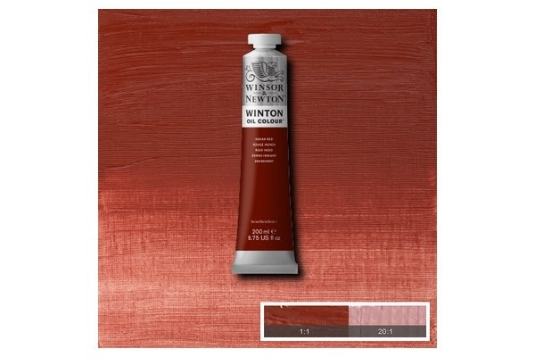 Winton Oil Col 200Ml (23) Indian Red 317 in the group Sport, leisure & Hobby / Hobby / Paint & Draw / Artist Colors / Oil paint at TP E-commerce Nordic AB (A09062)