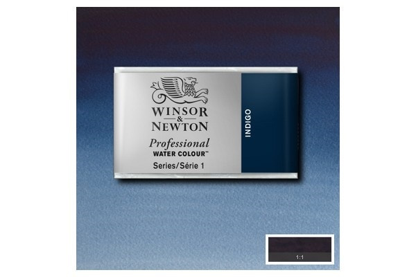 Prof Water Colour Pan/W Indigo 322 in the group Sport, leisure & Hobby / Hobby / Paint & Draw / Artist Colors / Watercolors at TP E-commerce Nordic AB (A09124)