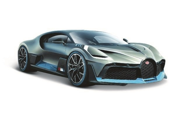 Bugatti Divo 1:24 Dull Grey in the group TOYS, KIDS & BABY PRODUCTS / Toys / Toy cars at TP E-commerce Nordic AB (A09684)