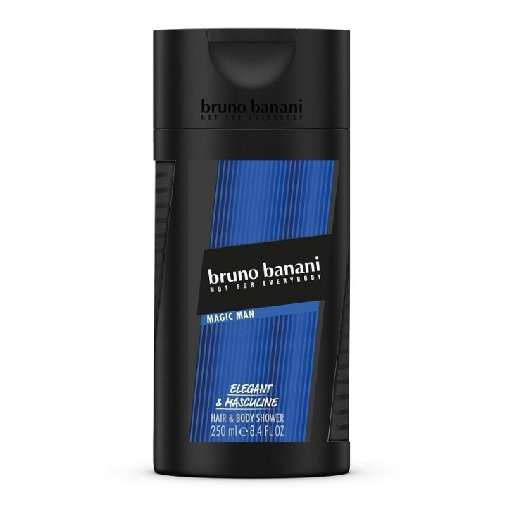 Bruno Banani Magic Man Shower Gel 250ml in the group BEAUTY & HEALTH / Skin care / Body health / Bath & Shower gels at TP E-commerce Nordic AB (A10537)