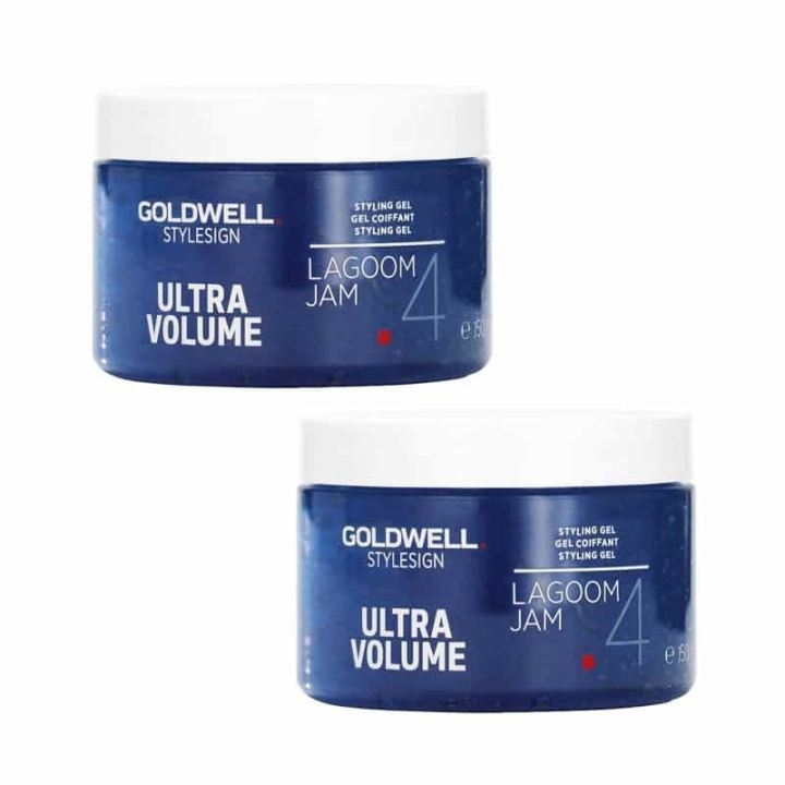 2-pack Goldwell Lagoom Jam Volume Gel 150ml in the group BEAUTY & HEALTH / Hair & Styling / Hair styling / Gel / Gel spray at TP E-commerce Nordic AB (A10933)