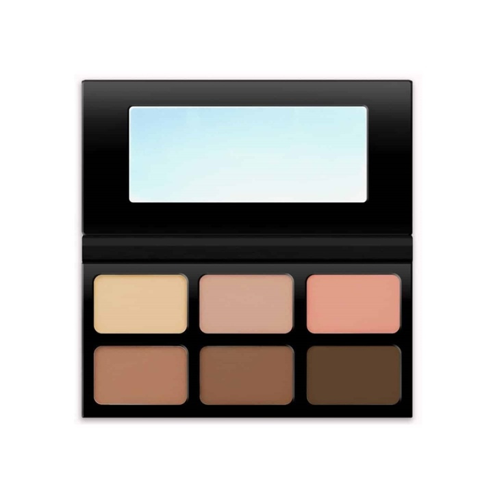 Kokie Powder Contour Palette Dark/Deep in the group BEAUTY & HEALTH / Makeup / Facial makeup / Contour/Highlight at TP E-commerce Nordic AB (A11445)