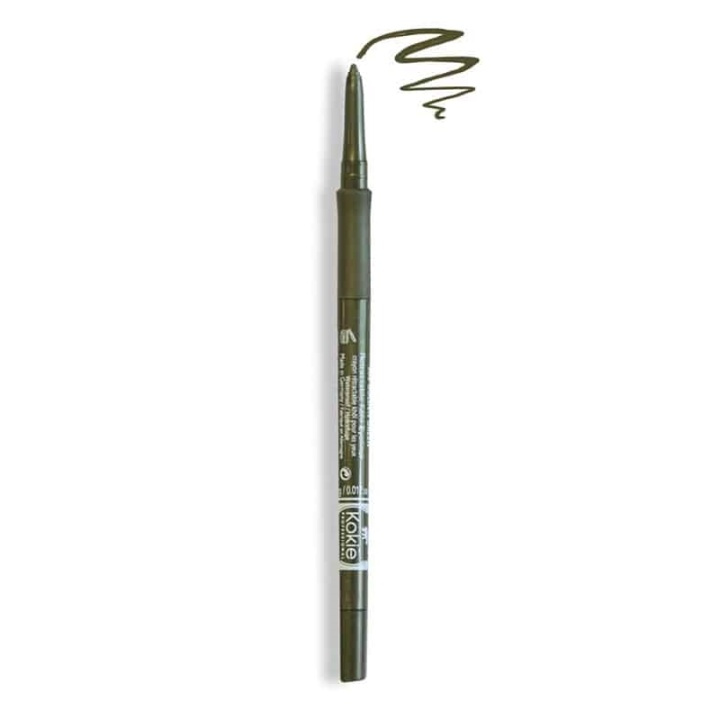 Kokie Retractable Kohl Eyeliner - Golden Green in the group BEAUTY & HEALTH / Makeup / Eyes & Eyebrows / Eyeliner / Kajal at TP E-commerce Nordic AB (A11461)