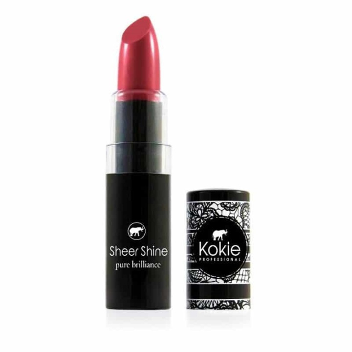 Kokie Sheer Shine Lipstick - Flushed in the group BEAUTY & HEALTH / Makeup / Lips / Lipstick at TP E-commerce Nordic AB (A11498)