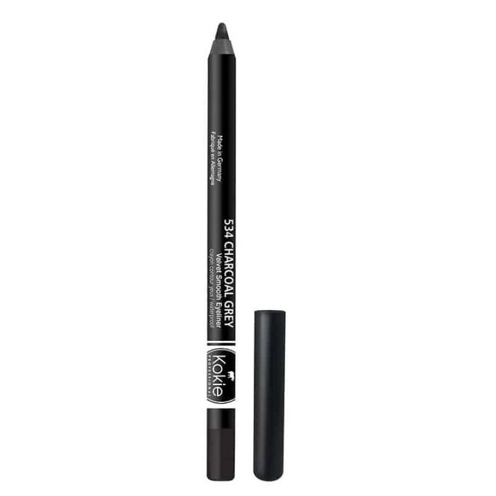 Kokie Velvet Smooth Eyeliner - Charcoal Grey in the group BEAUTY & HEALTH / Makeup / Eyes & Eyebrows / Eyeliner / Kajal at TP E-commerce Nordic AB (A11552)