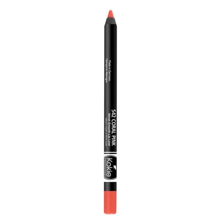 Kokie Velvet Smooth Lip Liner - Coral Pink in the group BEAUTY & HEALTH / Makeup / Lips / Lip liner at TP E-commerce Nordic AB (A11563)