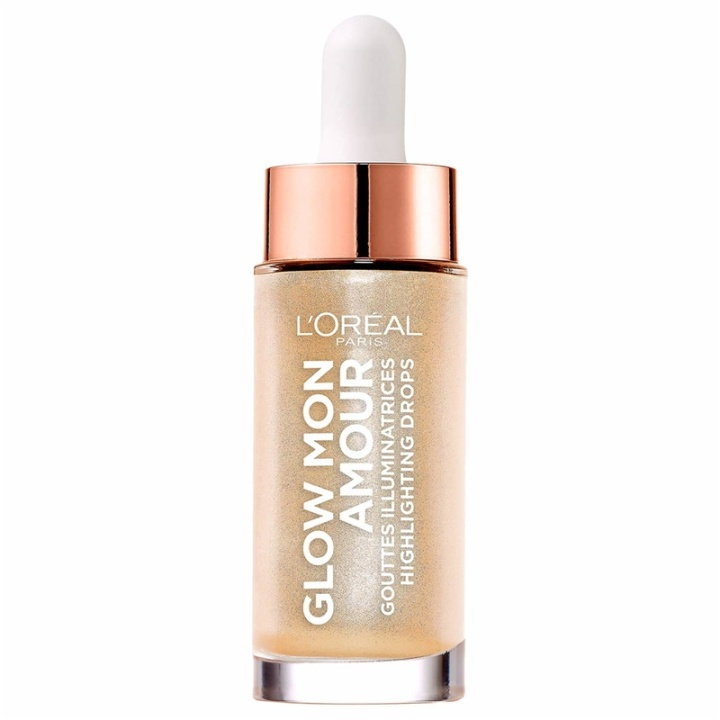 Loreal Glow Mon Amour Highlighting Drops - 01 Sparkling Love in the group BEAUTY & HEALTH / Makeup / Facial makeup / Contour/Highlight at TP E-commerce Nordic AB (A11639)