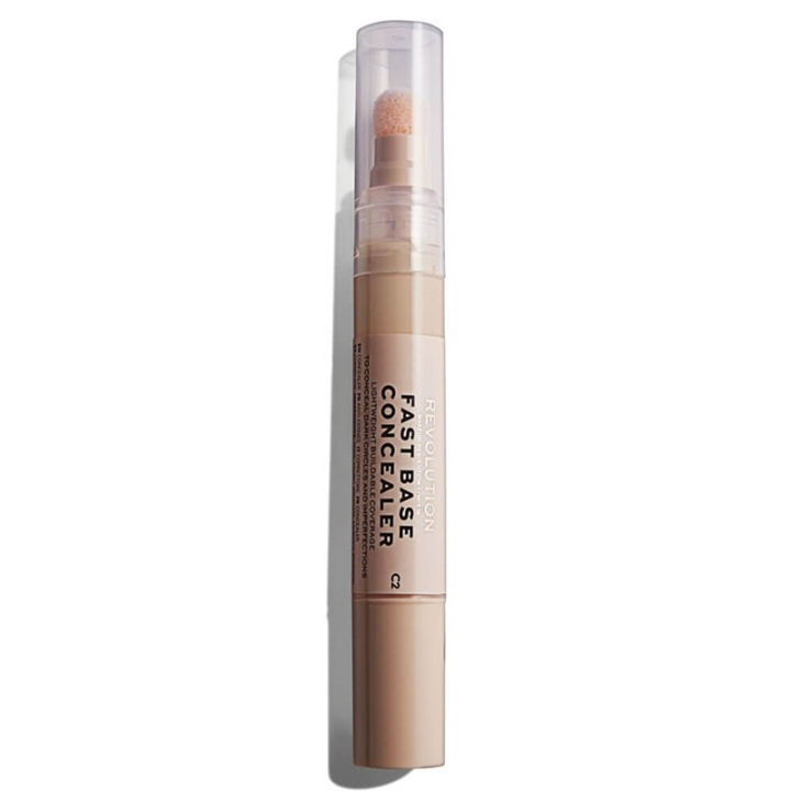 Makeup Revolution Fast Base Concealer C2 in the group BEAUTY & HEALTH / Makeup / Facial makeup / Concealer at TP E-commerce Nordic AB (A11823)