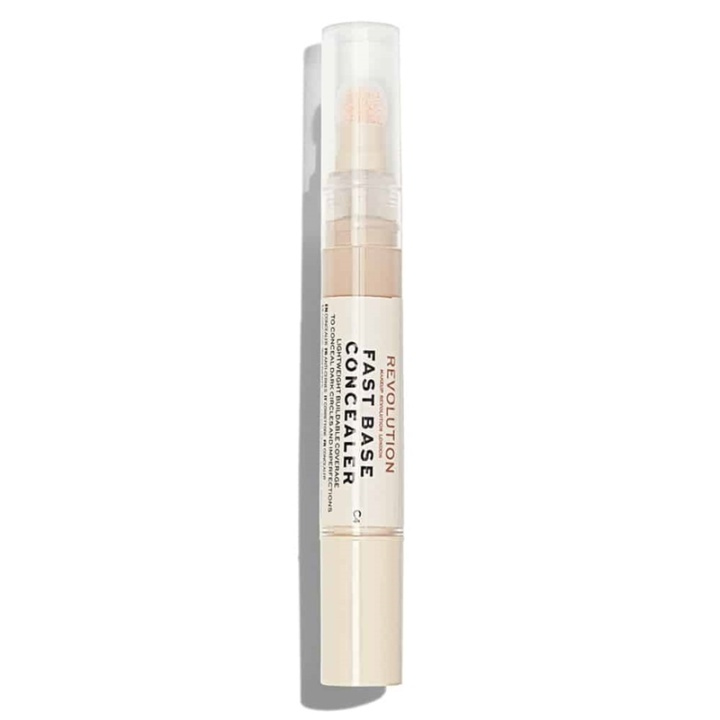 Makeup Revolution Fast Base Concealer C4 in the group BEAUTY & HEALTH / Makeup / Facial makeup / Concealer at TP E-commerce Nordic AB (A11825)