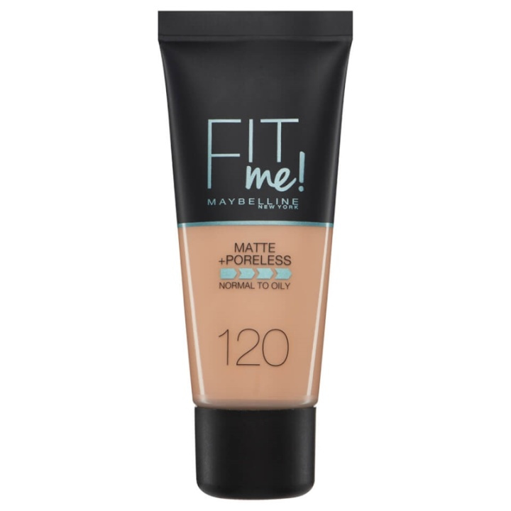 Maybelline Fit Me Matte + Poreless Foundation- 120 Classic Ivory in the group BEAUTY & HEALTH / Makeup / Facial makeup / Foundation at TP E-commerce Nordic AB (A12137)