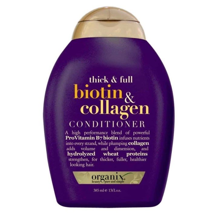 OGX Thick & Full Biotin & Collagen Conditioner 385ml in the group BEAUTY & HEALTH / Hair & Styling / Hair care / Conditioner at TP E-commerce Nordic AB (A12608)