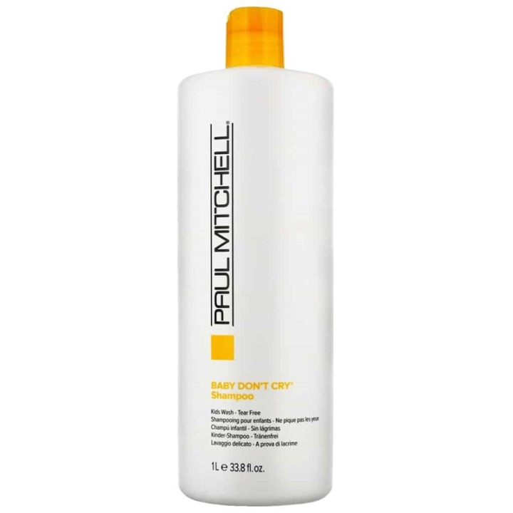 Paul Mitchell Baby Dont Cry Shampoo 1000ml in the group BEAUTY & HEALTH / Hair & Styling / Hair care / Schampoo at TP E-commerce Nordic AB (A12649)