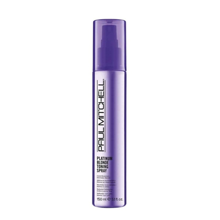 Paul Mitchell Platinum Blonde Toning Spray 150ml in the group BEAUTY & HEALTH / Hair & Styling / Hair care / Conditioner spray/cure at TP E-commerce Nordic AB (A12700)