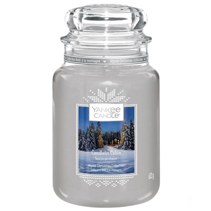 Yankee Candle Classic Large Candlelit Cabin 623g in the group BEAUTY & HEALTH / Fragrance & Perfume / Other fragrances / Scented candles at TP E-commerce Nordic AB (A13258)