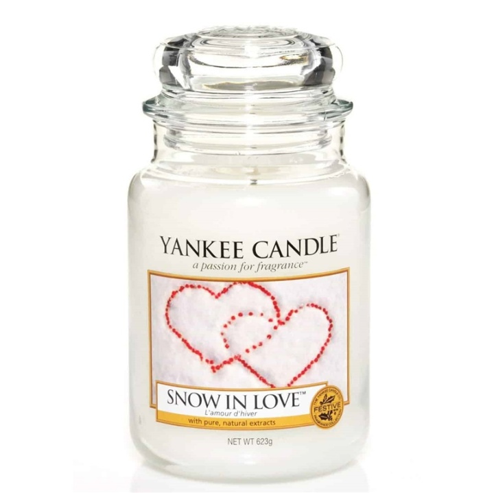 Yankee Candle Classic Large Snow In Love 623g in the group BEAUTY & HEALTH / Fragrance & Perfume / Other fragrances / Scented candles at TP E-commerce Nordic AB (A13271)