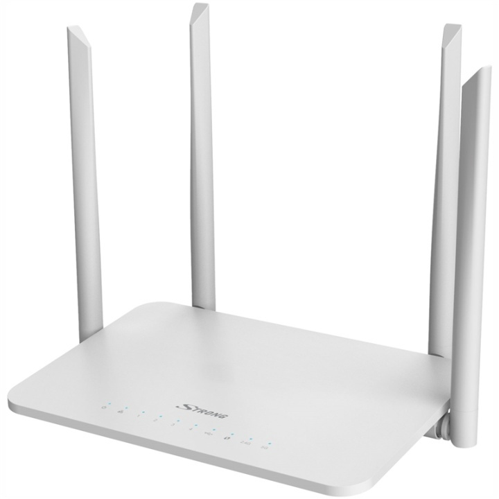 Strong Dualband Wifi-router 1200Mbit in the group COMPUTERS & PERIPHERALS / Network / Routrar at TP E-commerce Nordic AB (A13869)