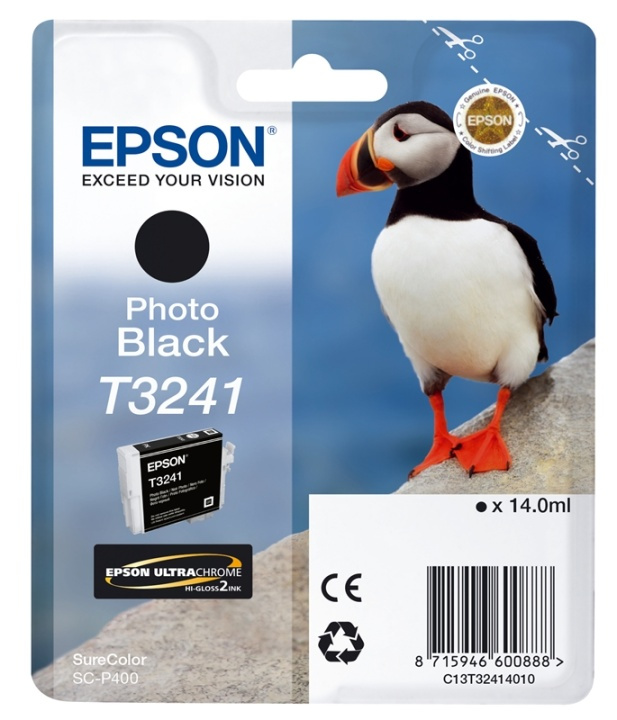 Epson T3241 Photo Black in the group COMPUTERS & PERIPHERALS / Printers & Accessories / Ink & Toner / Ink cartridges / Epson at TP E-commerce Nordic AB (A14142)