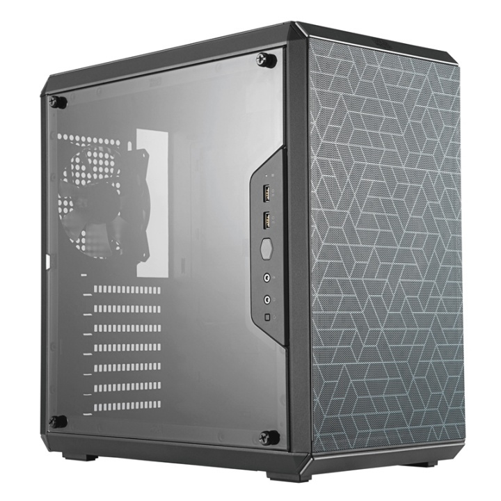 Cooler Master MasterBox Q500L Midi Tower Svart in the group COMPUTERS & PERIPHERALS / Computer components / Chassis at TP E-commerce Nordic AB (A14526)