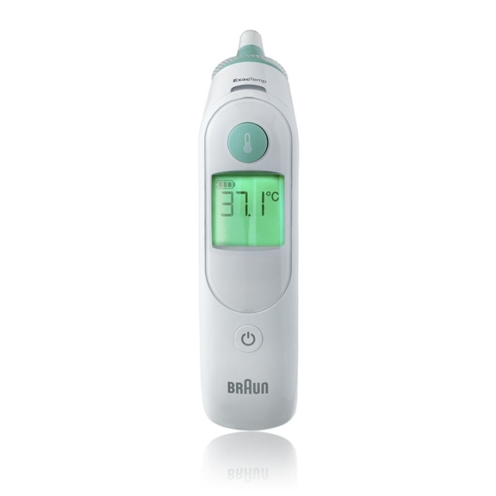 Braun ThermoScan 6 Kontakttermometer Vit Öra Knappar in the group BEAUTY & HEALTH / Health care / Thermometers for fever at TP E-commerce Nordic AB (A14562)