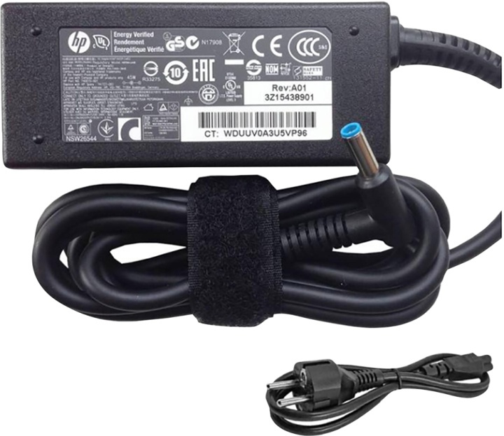 HP Smart nätadapter 45 W in the group COMPUTERS & PERIPHERALS / Laptops & accessories / Computer chargers / Chargers for laptops / HP/Compaq at TP E-commerce Nordic AB (A14611)