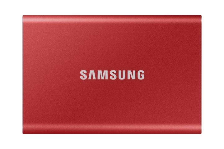 Samsung Portable SSD T7 500 GB Röd in the group COMPUTERS & PERIPHERALS / Computer components / Harddrives / SSD at TP E-commerce Nordic AB (A14723)