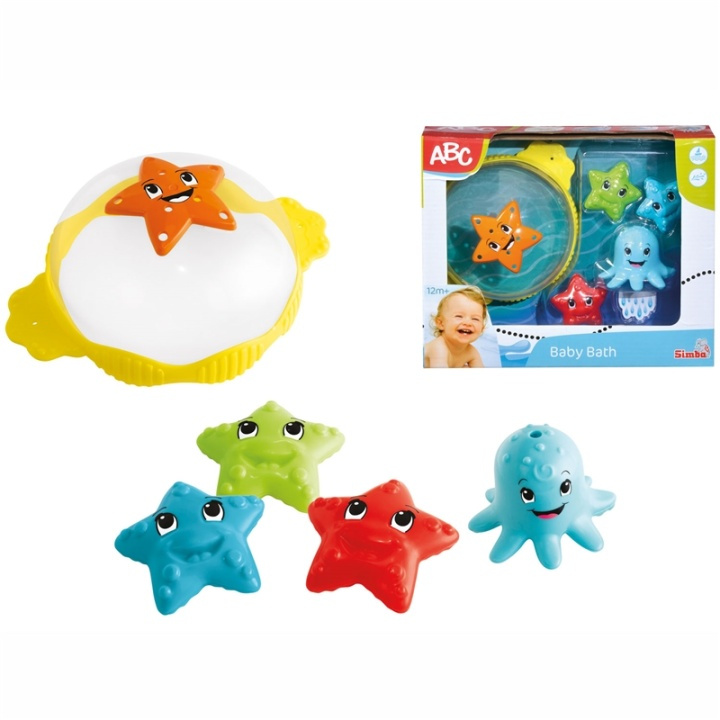 ABC Bath Fun Set in the group TOYS, KIDS & BABY PRODUCTS / Outdoor toys / Bath toys at TP E-commerce Nordic AB (A17499)