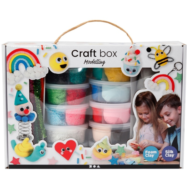 Colortime Foam Clay och Silk Clay i tema in the group TOYS, KIDS & BABY PRODUCTS / Toys / Crafts at TP E-commerce Nordic AB (A17700)