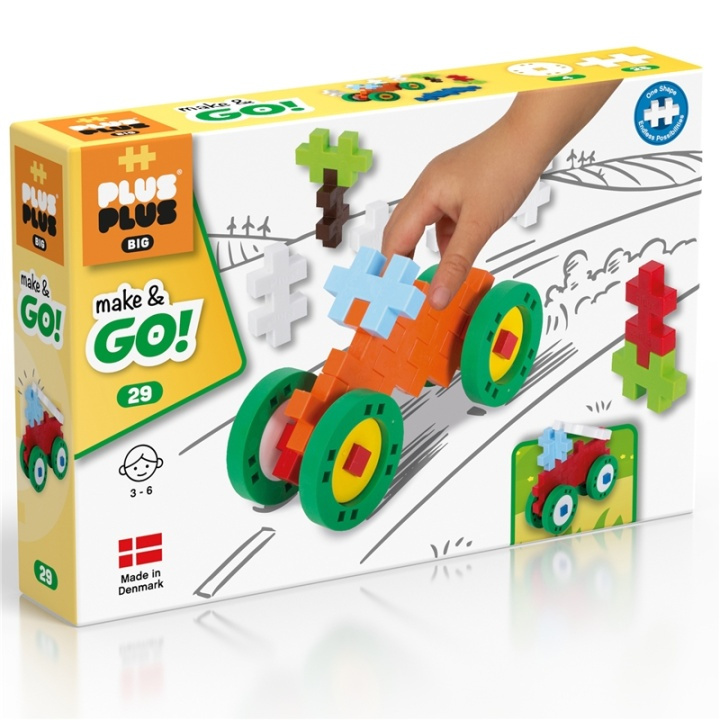 Plus-Plus BIG Make & Go! 29 in the group TOYS, KIDS & BABY PRODUCTS / Toys / Building toys / Toy blocks at TP E-commerce Nordic AB (A17979)