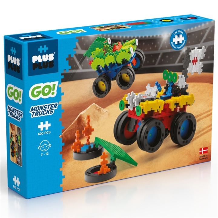 Plus-Plus Go! Monster Truck Set in the group TOYS, KIDS & BABY PRODUCTS / Toys / Building toys / Toy blocks at TP E-commerce Nordic AB (A17986)