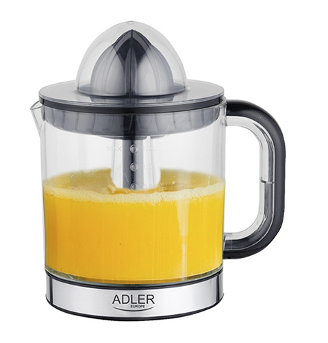 Adler Citruspress inkl Mätkanna 1L, Svart in the group HOME, HOUSEHOLD & GARDEN / Household appliances / Water & Juice / Juice presses at TP E-commerce Nordic AB (A18175)