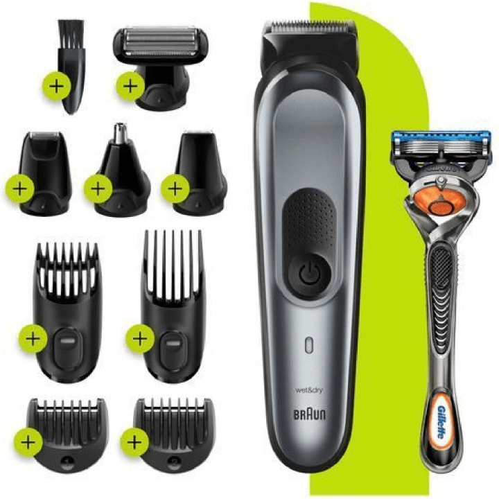 Braun Multitrimmer 10-i-1 MGK7221 in the group BEAUTY & HEALTH / Hair & Styling / Shaving & Trimming / Hair trimmers at TP E-commerce Nordic AB (A18353)