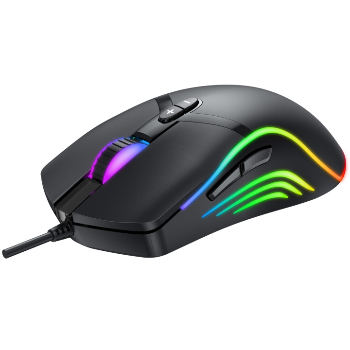 Denver Gaming mouse with RGB light in the group COMPUTERS & PERIPHERALS / GAMING / Mice at TP E-commerce Nordic AB (A18592)