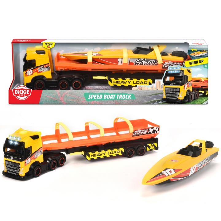 Dickie Volvo Sea Race Truck in the group TOYS, KIDS & BABY PRODUCTS / Toys / Toy cars at TP E-commerce Nordic AB (A18618)