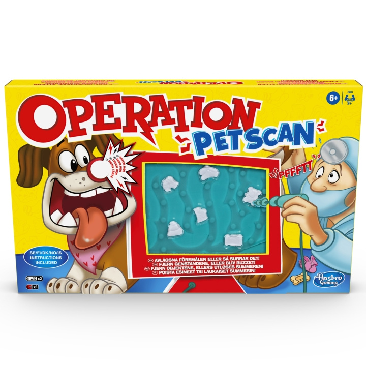 Hasbro Operation Pet Scan in the group TOYS, KIDS & BABY PRODUCTS / Toys / Board games / Family Games at TP E-commerce Nordic AB (A18794)