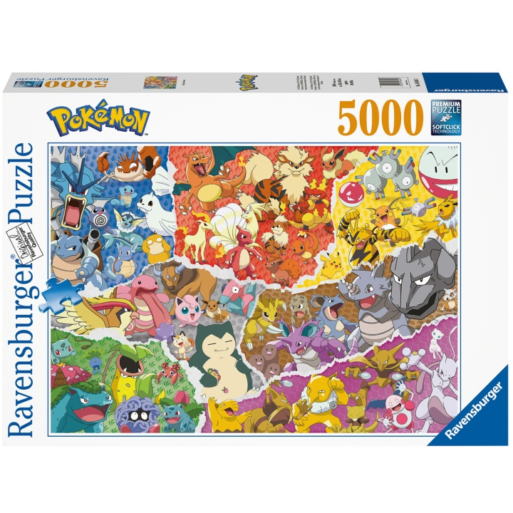 Ravensburger Pokémon Allstars 5000p in the group Sport, leisure & Hobby / Hobby / Puzzle at TP E-commerce Nordic AB (A19367)