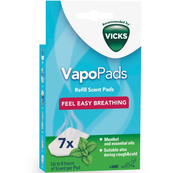 Vicks Pad Mentol VH7V1 in the group HOME, HOUSEHOLD & GARDEN / Fans & Climate products / Humidifiers at TP E-commerce Nordic AB (A19616)