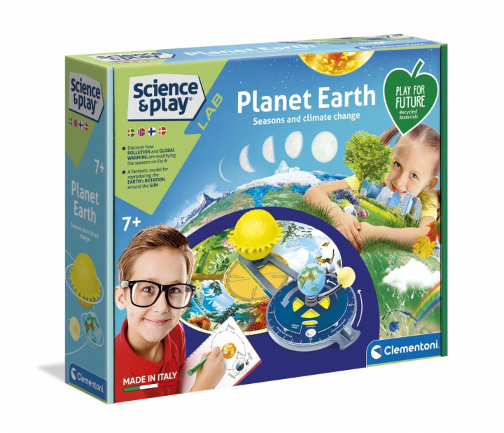 Clementoni Planet Earth Science Kit in the group TOYS, KIDS & BABY PRODUCTS / Toys / Experiment & DIY at TP E-commerce Nordic AB (A22436)