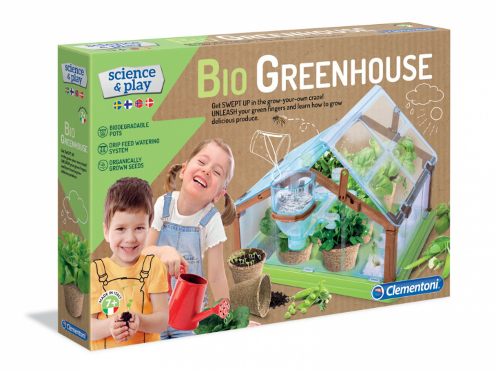 Clementoni Bio Greenhouse Greenhouse in the group TOYS, KIDS & BABY PRODUCTS / Toys / Experiment & DIY at TP E-commerce Nordic AB (A22438)