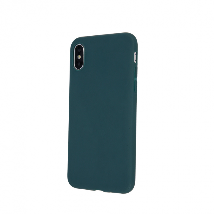 Matt TPU case for iPhone 16 Plus, Forest green in the group SMARTPHONE & TABLETS / Phone cases / Apple / iPhone 16 at TP E-commerce Nordic AB (A22530)